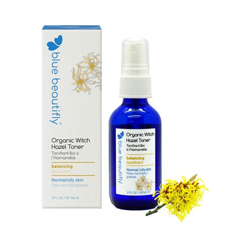 Organic Witch Hazel Toner - Blue Beautifly