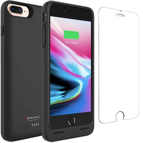 iPhone 8 Plus Battery Case with Qi Wireless Charging, Alpatronix ...