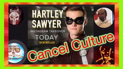 Hartley Sawyer FIRED as Ralph Dibny on The Flash! Cancel Culture - YouTube