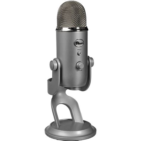 Blue Yeti USB Microphone (Silver) 988-000103 B&H Photo Video