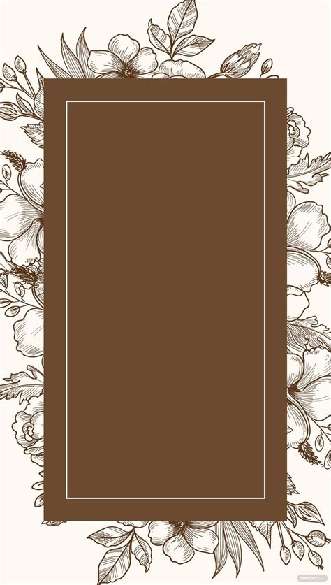 Vintage Floral Border Background in JPG, Illustrator, SVG, EPS - Download | Template.net