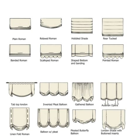 Curtain Types | DiY Furniture&Home | Pinterest