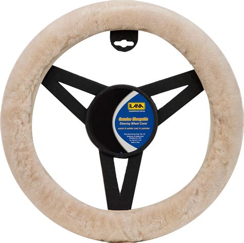 Sheepskin Steering Wheel Cover