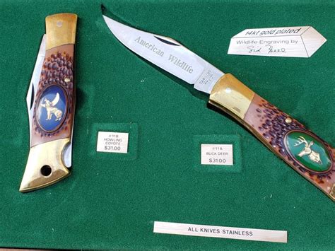 Camillus Knives American Wildlife Series 14K Gold Plated / 4 - Etsy