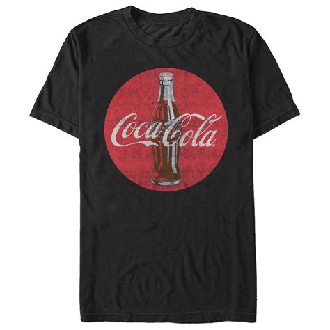 Men's Coca Cola "Classic Logo" Coke Short Sleeve Graphic Tee (Print On ...