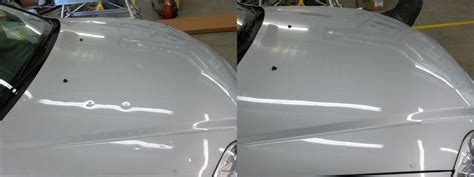 2000 Honda Civic with Hail Damage Before and After Paintless Dent ...