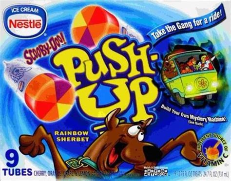 Scooby-Doo! Push-Up Rainbow Sherbet-Food & Beverage-Ice Cream & Frozen ...