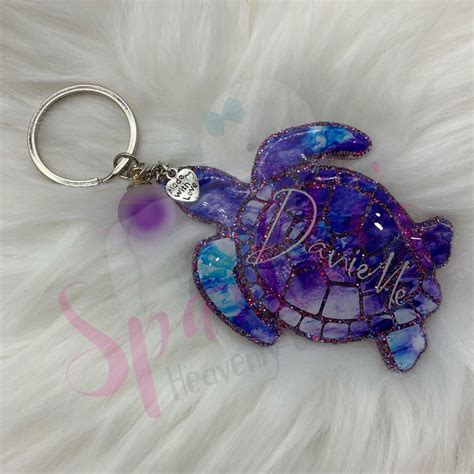 Turtle Keychain | Turtle keychain, Personalized keychain, Keychain