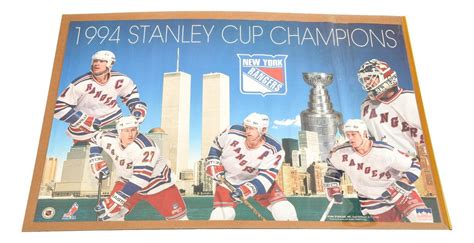 Hitiques — 1994 Stanley Cup Champions New York Rangers Poster