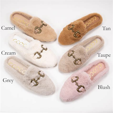 Etude Furry Mule, Mule Slippers, Fur Slippers, Outdoor Slippers, Womens ...