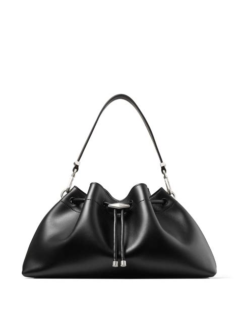 Jimmy Choo Medium Cinch Leather Bucket Bag - Farfetch