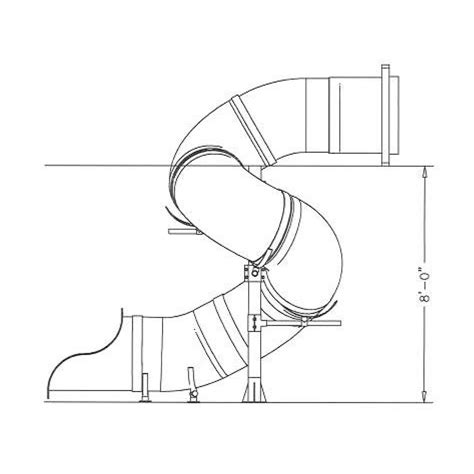 Playground Slide Drawing at GetDrawings | Free download