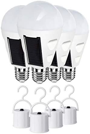 4 Pack LED Solar Emergency Light Bulbs – Shadow Defense