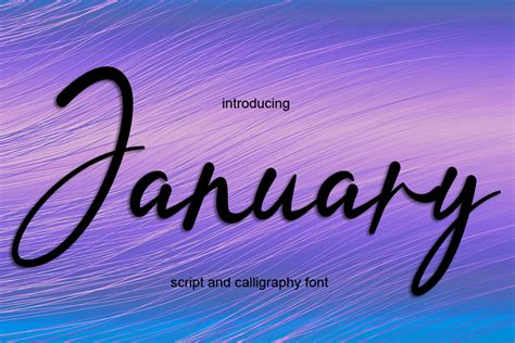 January Font by AA studio · Creative Fabrica