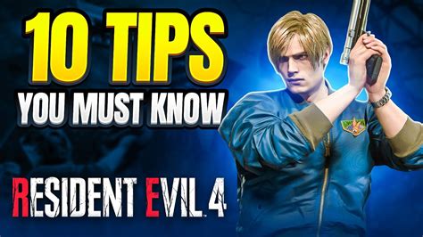 10 Resident Evil 4 Tips And Tricks You NEED to Know - YouTube