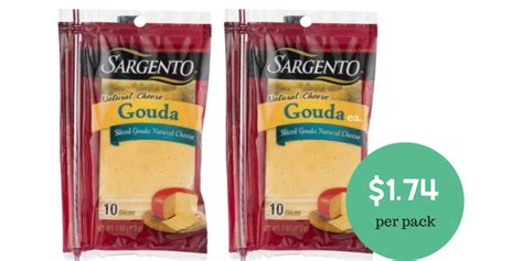 Sargento Cheese Slices, $1.74 Per Pack :: Southern Savers