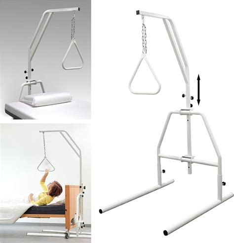 Amazon.com: Bed Trapeze, Trapeze Bar For Bed Mobility With 300 LBS Weight Capacity Hospital Bed ...