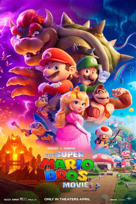 Luigi Is A Prisoner In New The Super Mario Bros. Movie Poster - CitiGist