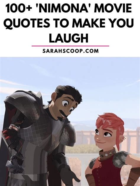 100+ Best 'Nimona' Movie Quotes to Make You Laugh