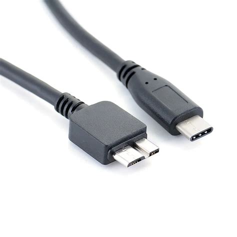 USB 3.1 Type C to USB 3.0 Micro B Cable Connector For Hard Drive ...