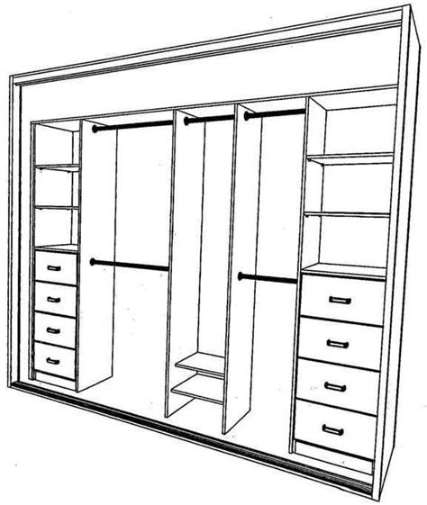Built in wardrobe layout | Build a closet, Closet layout, Master bedroom closet