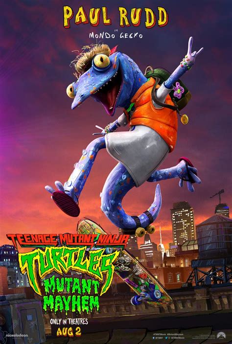 ‘Teenage Mutant Ninja Turtles: Mutant Mayhem’ Character Posters | Hypebeast