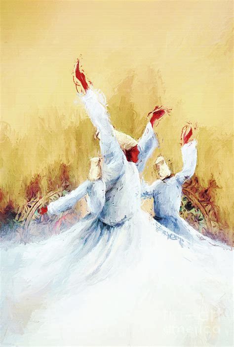 Sufi Whirling Dance Painting by Gull G - Pixels