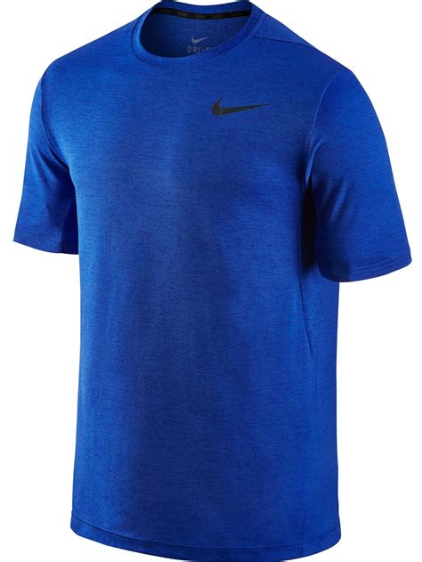 Nike - Nike Dri-FIT Touch Ultra-Soft Men's T-Shirt Light Blue/Black 742228-480 - Walmart.com ...