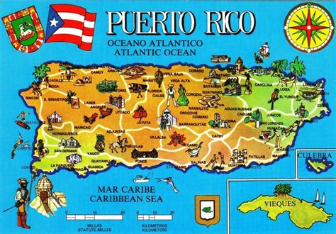 Puerto Rico Island Map – Verjaardag Vrouw 2020