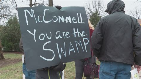 Mitch McConnell Louisville home vandalized overnight | 12news.com