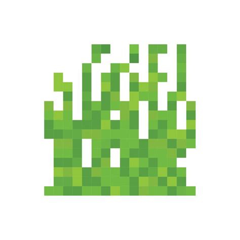 Pixel Grass Wall Decal - 4 Sizes | Inkwood Impressions | Wall decals ...