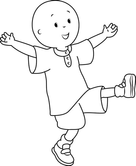 Caillou coloring pages - ColoringLib