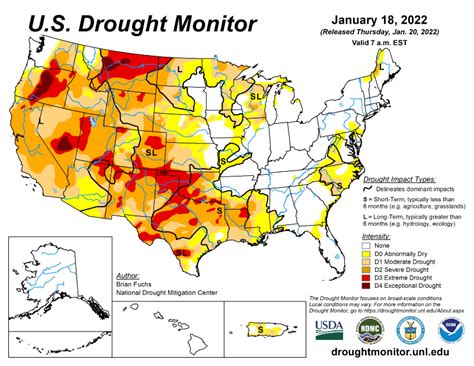 Five Facts About the United States Drought Monitor | Farmers.gov