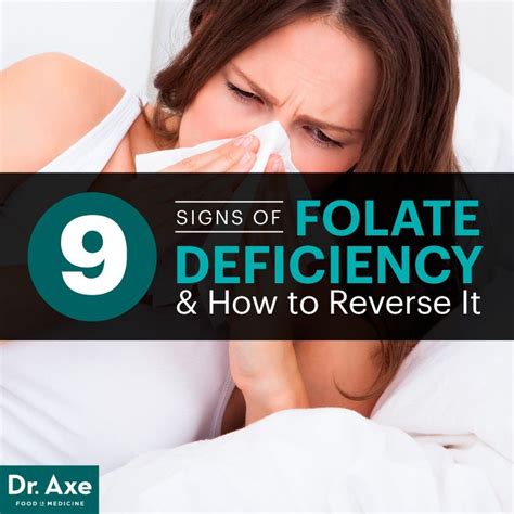 9 Signs of Folate Deficiency & How to Reverse It | Alternative health | Folate deficiency, Folic ...