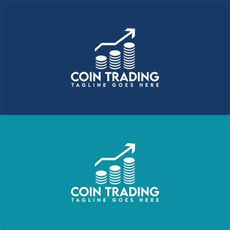 Coin trading logo, finance logo, marketing, versatile and business logo ...