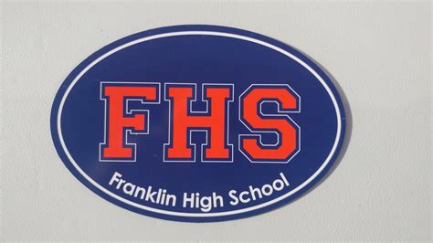 Franklin High School Car Magnet