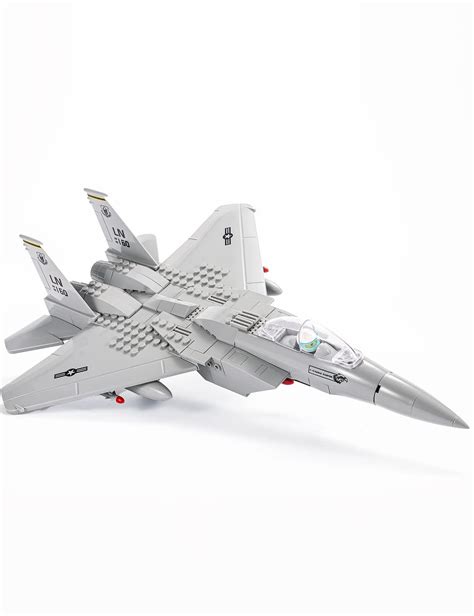 Buy SEMKY F-15 Eagle Fighter Jet Air Force Building Block Set (262 ...