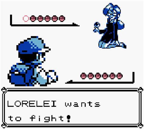 Elite Four: Lorelei - Pokémon League - Walkthrough - Pokémon Red Blue ...