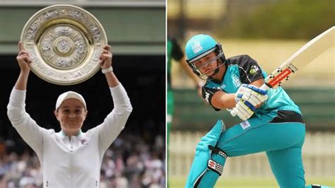 Wimbledon champion Ash Barty was once a cricketer, represented Brisbane Heat in WBBL - Crictoday