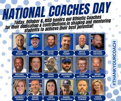 National Coaches Day | Redwater Independent School District