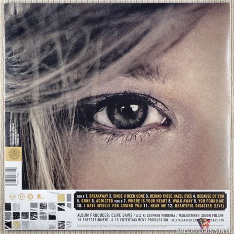 Kelly Clarkson ‎– Breakaway (2019) Vinyl, LP, Album, Limited Edition, Gold Glittery – Voluptuous ...