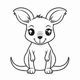 Kangaroo Coloring Pages sketch template