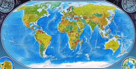 World Physical Maps - Guide of the World