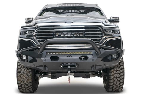 Fab Fours DR19-X4252-1 Matrix Dodge Ram 1500 Front Bumper 2019-2022 Winch Ready Pre-Runner Guard