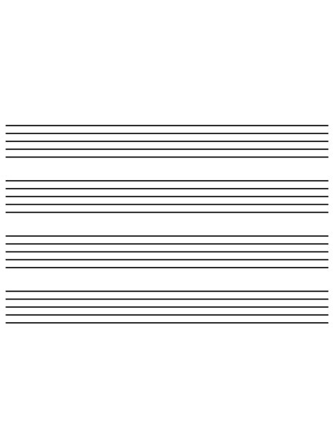 Blank Staff Paper VIP piano Sheet music for Piano | Download free in ...