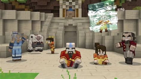 All playable character skins in the Minecraft Avatar DLC - Gamepur