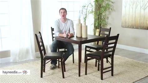 Cosco 32 in. Square Premium Wood Folding Table - Product Review Video - YouTube