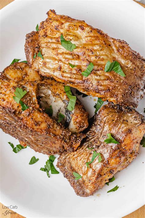 Air Fryer Catfish Steaks - Low Carb Africa