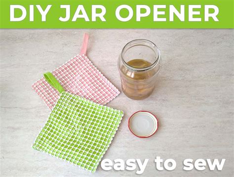 How To Make A DIY Jar Opener For A Bit Of Extra Grip ⋆ Hello Sewing