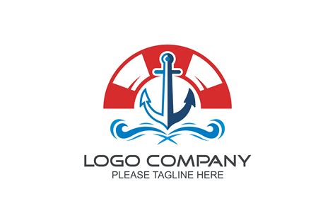 Anchor Sailor Logo Graphic by Friendesigns · Creative Fabrica